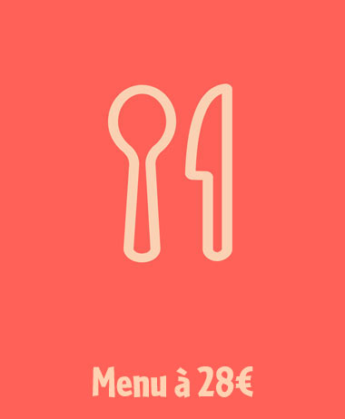 Menu à 28€ Restaurant La Grange