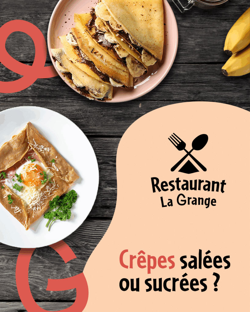 Crêpes sucrées ou salées ?
