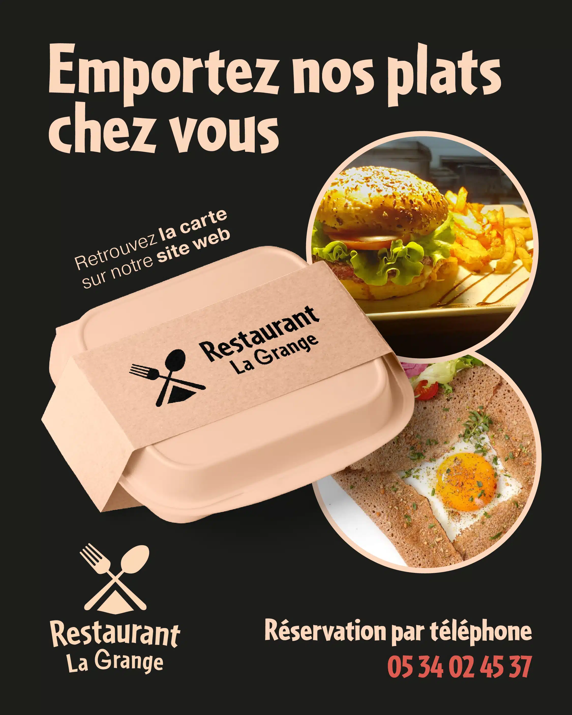Plats à emporter Plats à emporter
